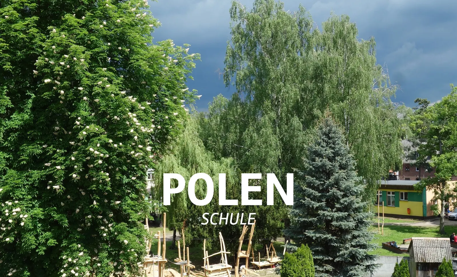 Spielplatz-Projekt in Dobra, Polen