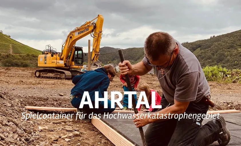 Spielplatz-Projekt in Ahrtal, Deutschland