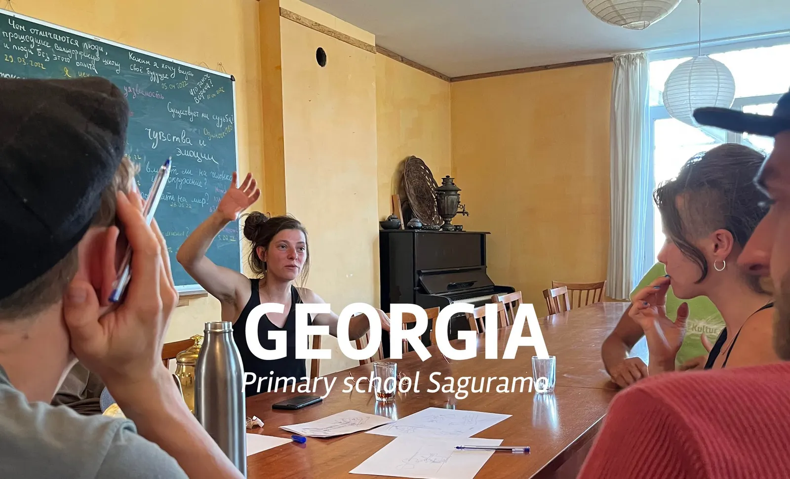 Spielplatz-Projekt in Saguramo, Georgien