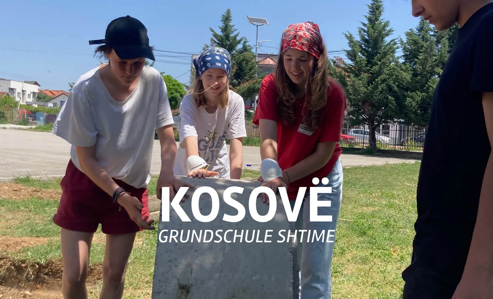 Spielplatz-Projekt in Shtime, Kosovo