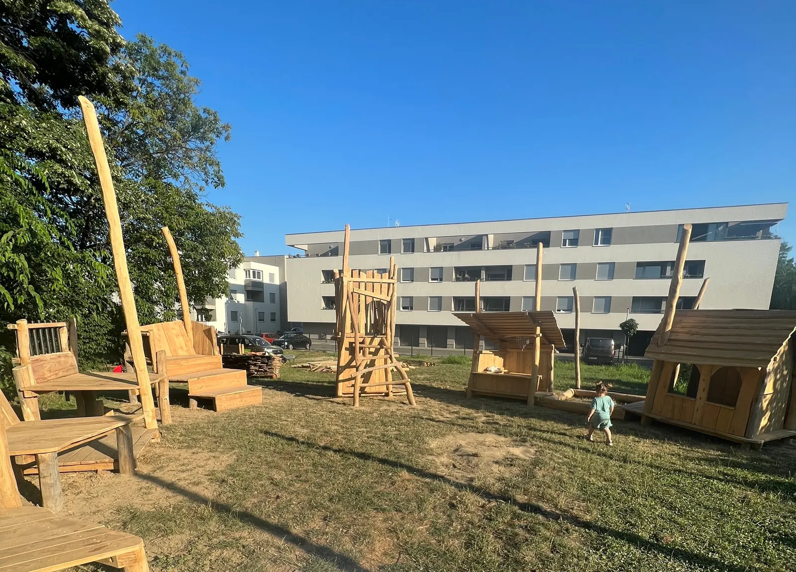 Spielplatz-Projekt in Zagreb, Kroatien