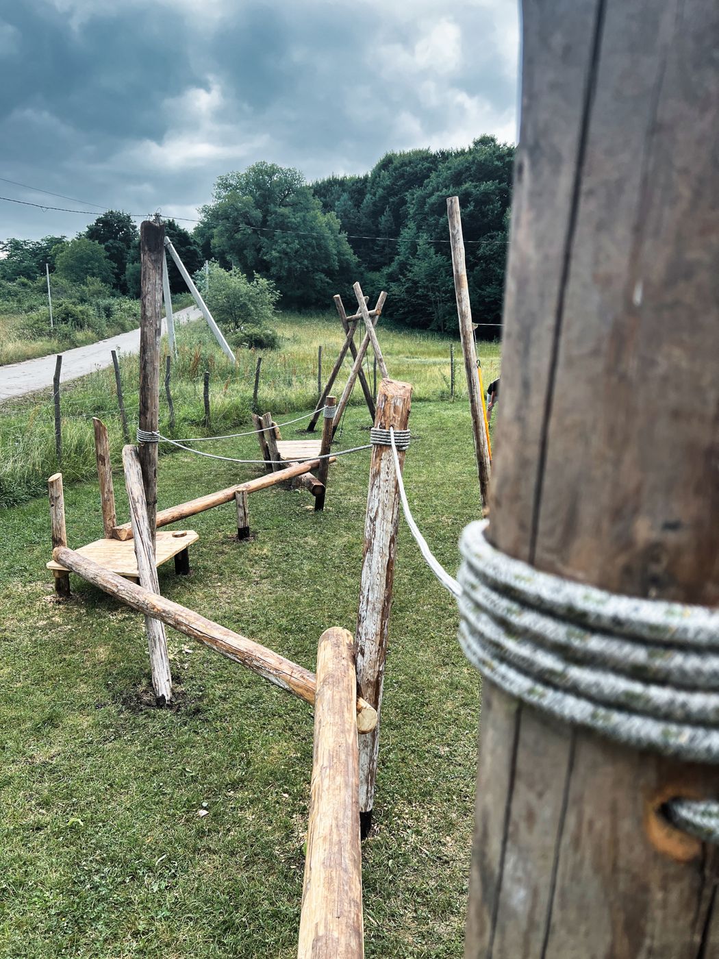Spielplatz-Projekt in Matsevani, Georgien