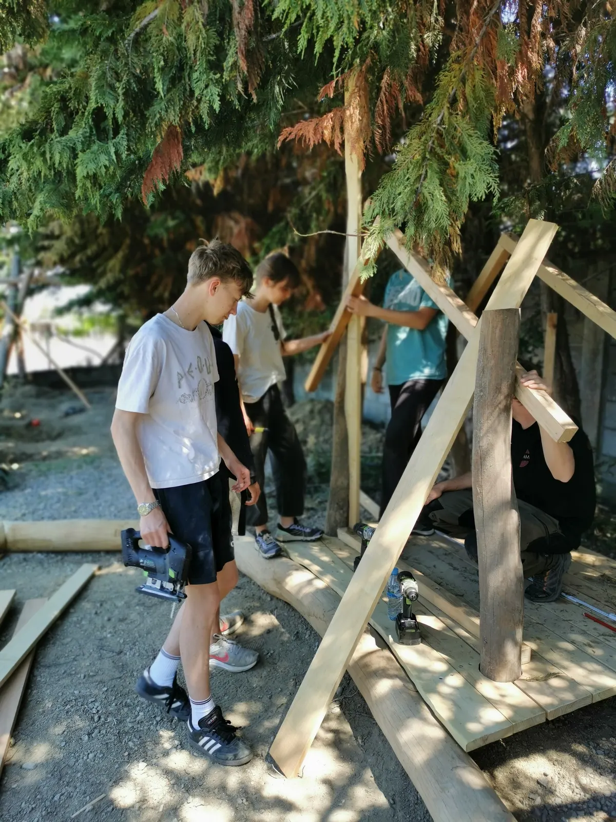 Spielplatz-Projekt in Durrës, Albanien